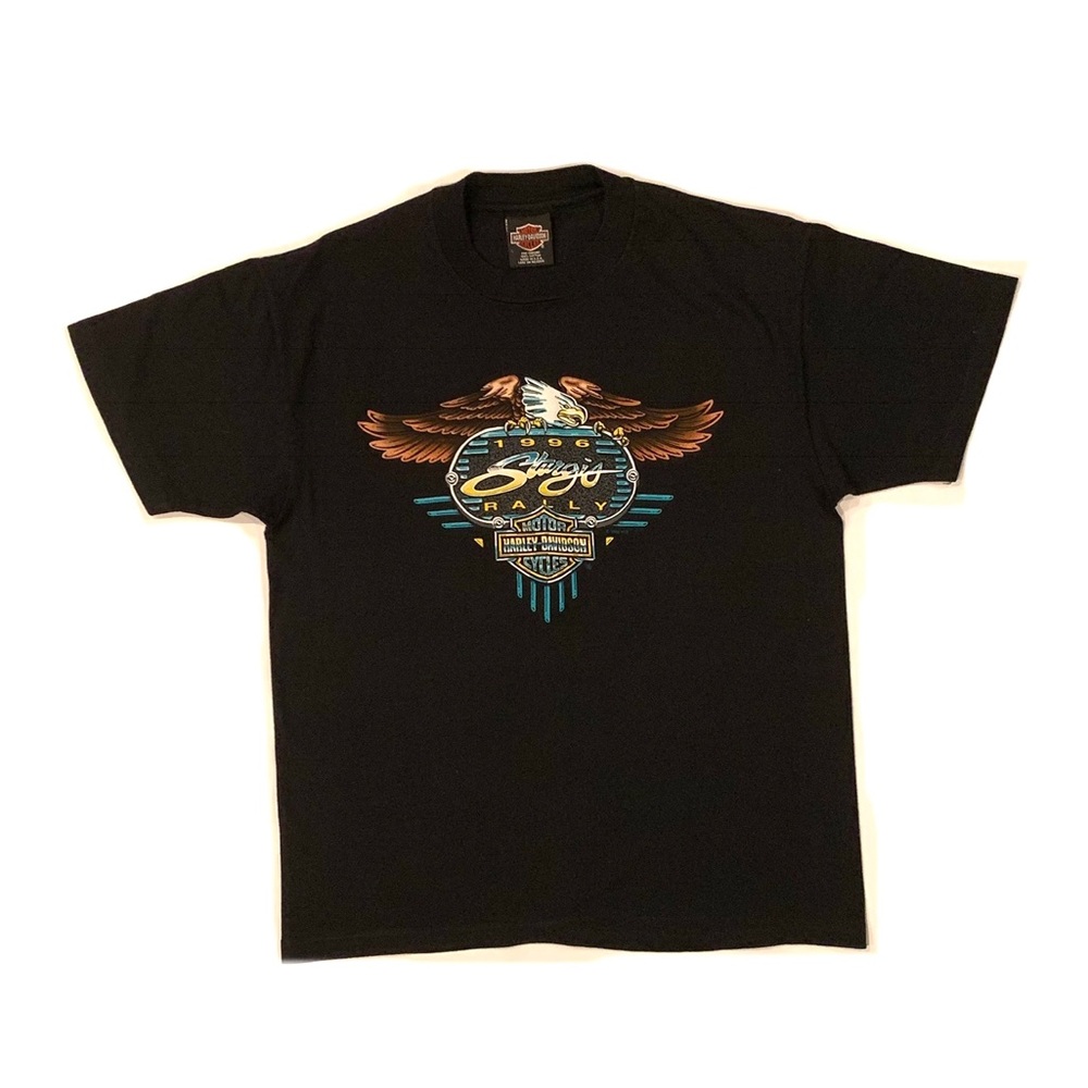 Vintage Harley Davidson 96 Sturgis Rally T Shirt